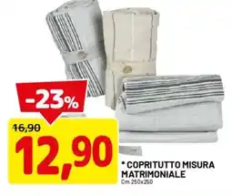 DPiù Copritutto misura matrimoniale offerta