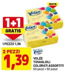 DPiù Volée tovaglioli offerta