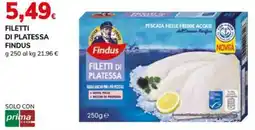 Basko Filetti di platessa FINDUS offerta