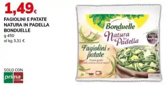 Basko Fagiolini e patate natura in padella BONDUELLE offerta