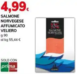 Basko Salmone norvegese affumicato veliero offerta