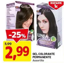 DPiù Gel colorante permanente offerta