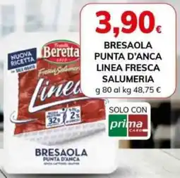 Basko Bresaola punta d'anca linea fresca salumeria offerta