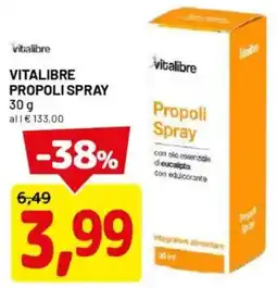 DPiù Vitalibre propoli spray offerta