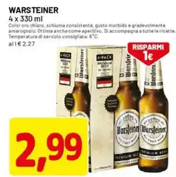 DPiù Warsteiner offerta