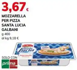 Basko Mozzarella per pizza santa lucia GALBANI offerta