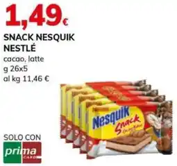 Basko Snack nesquik NESTLÉ offerta