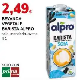 Basko Bevanda vegetale barista ALPRO offerta