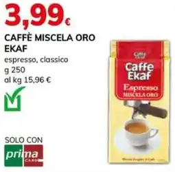 Basko Caffè miscela oro EKAF offerta