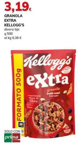 Basko Granola extra KELLOGG'S offerta