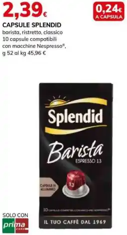 Basko Capsule SPLENDID offerta