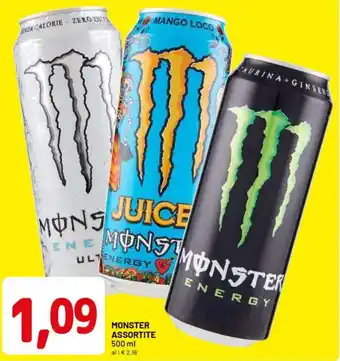 DPiù Monster offerta