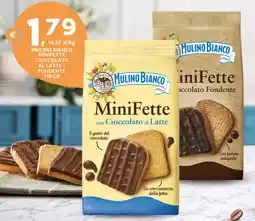 Extra Supermercati Mulino bianco minifette cioccolato al latte / fondente offerta