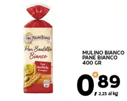 Extra Supermercati Mulino bianco pane bianco offerta
