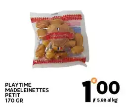 Extra Supermercati Playtime madeleinettes petit offerta