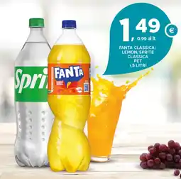 Extra Supermercati Fanta classica/ lemon/sprite classica pet offerta