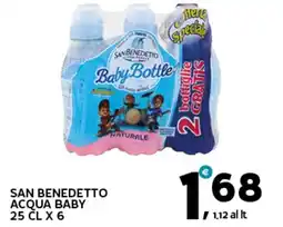 Extra Supermercati San benedetto acqua baby offerta