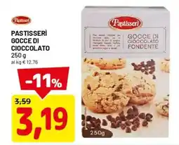 DPiù Pastisserì gocce di cioccolato offerta