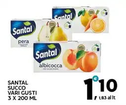 Extra Supermercati Santal succo offerta