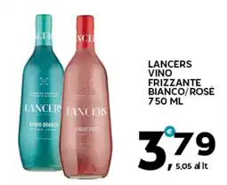 Extra Supermercati Lancers vino frizzante bianco/rose offerta
