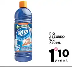 Extra Supermercati Rio azzurro wc offerta