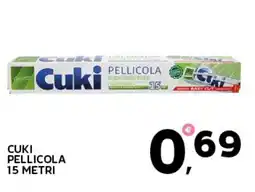 Extra Supermercati Cuki pellicola 15 metri offerta
