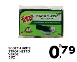 Extra Supermercati Scotch brite strofinetto verde offerta