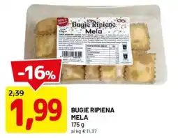 DPiù Bugie ripiena mela offerta
