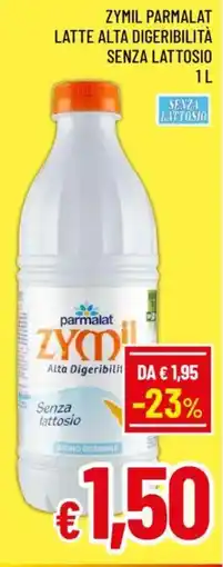 A&O Zymil parmalat latte alta digeribilità senza lattosio offerta