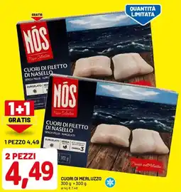 DPiù Cuori di merluzzo offerta