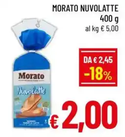 A&O Morato nuvolatte offerta