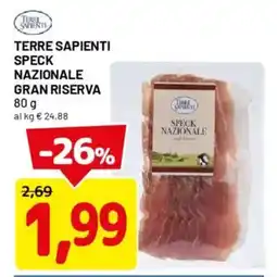 DPiù Terre sapienti speck gran riserva offerta
