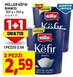 DPiù Müller këfir bianco offerta
