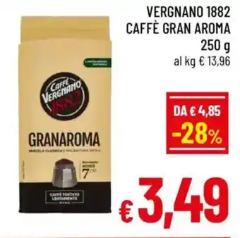 Vergnano 1882 caffè gran aroma
