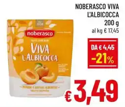 A&O Noberasco viva l'albicocca offerta
