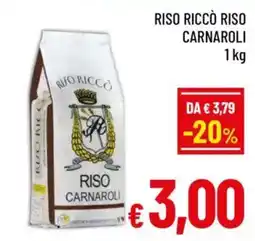A&O Riso riccò riso carnaroli offerta