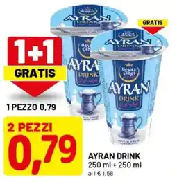 DPiù Ayran drink offerta