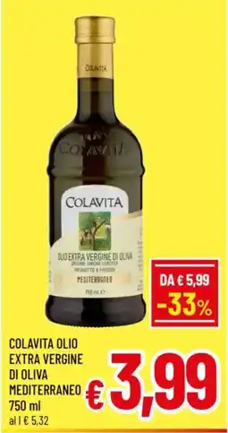 A&O Colavita olio extra vergine di oliva mediterraneo offerta