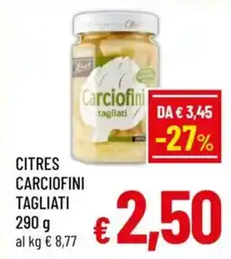 A&O Citres carciofini tagliati offerta