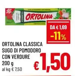 A&O Ortolina classica sugo di pomodoro con verdure offerta