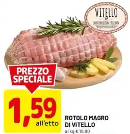 DPiù Rotolo magro di vitello offerta