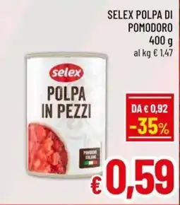 A&O Selex polpa di pomodoro offerta