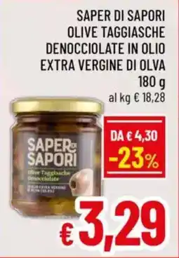 A&O Saper di sapori olive taggiasche denocciolate in olio extra vergine di olva offerta
