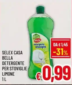 A&O Selex casa bella detergente per stoviglie limone offerta