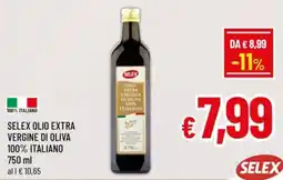 A&O Selex olio extra vergine di oliva 100% italiano offerta