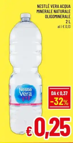 A&O Nestlé vera acqua minerale naturale oligominerale offerta