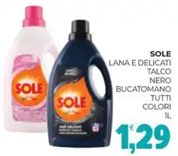 Eté Sole lana e delicati talco nero bucatomano tutti colori offerta