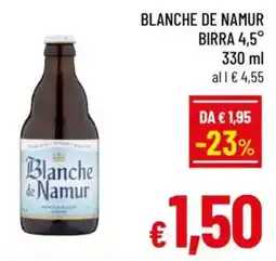 A&O Blanche de namur birra 4,5° offerta