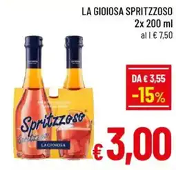 A&O La gioiosa spritzzoso offerta