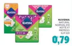Eté Nuvenia natural normal x10 notte x7 proteggi slip x20 offerta